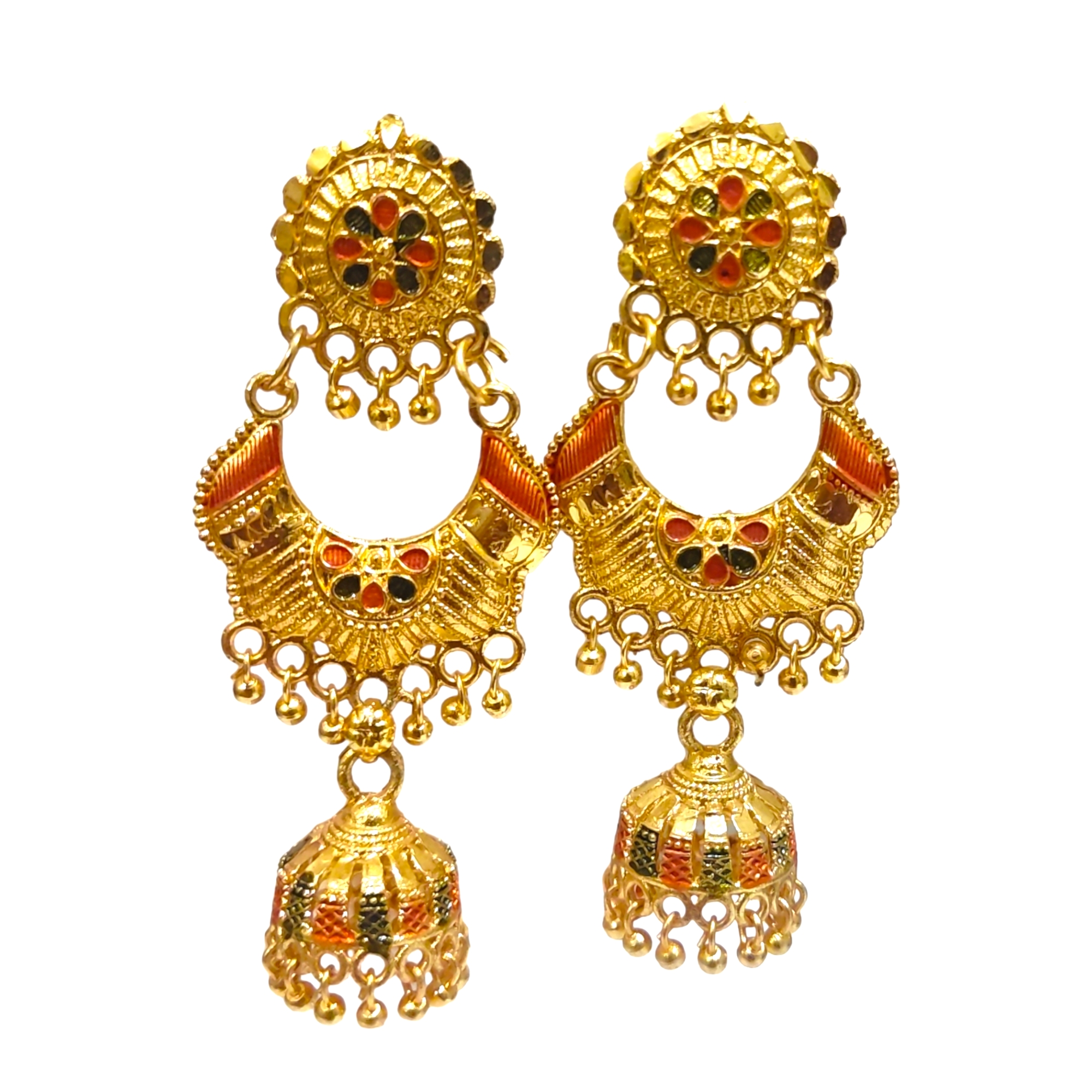 JRG Gold Plated Jhumka (2)