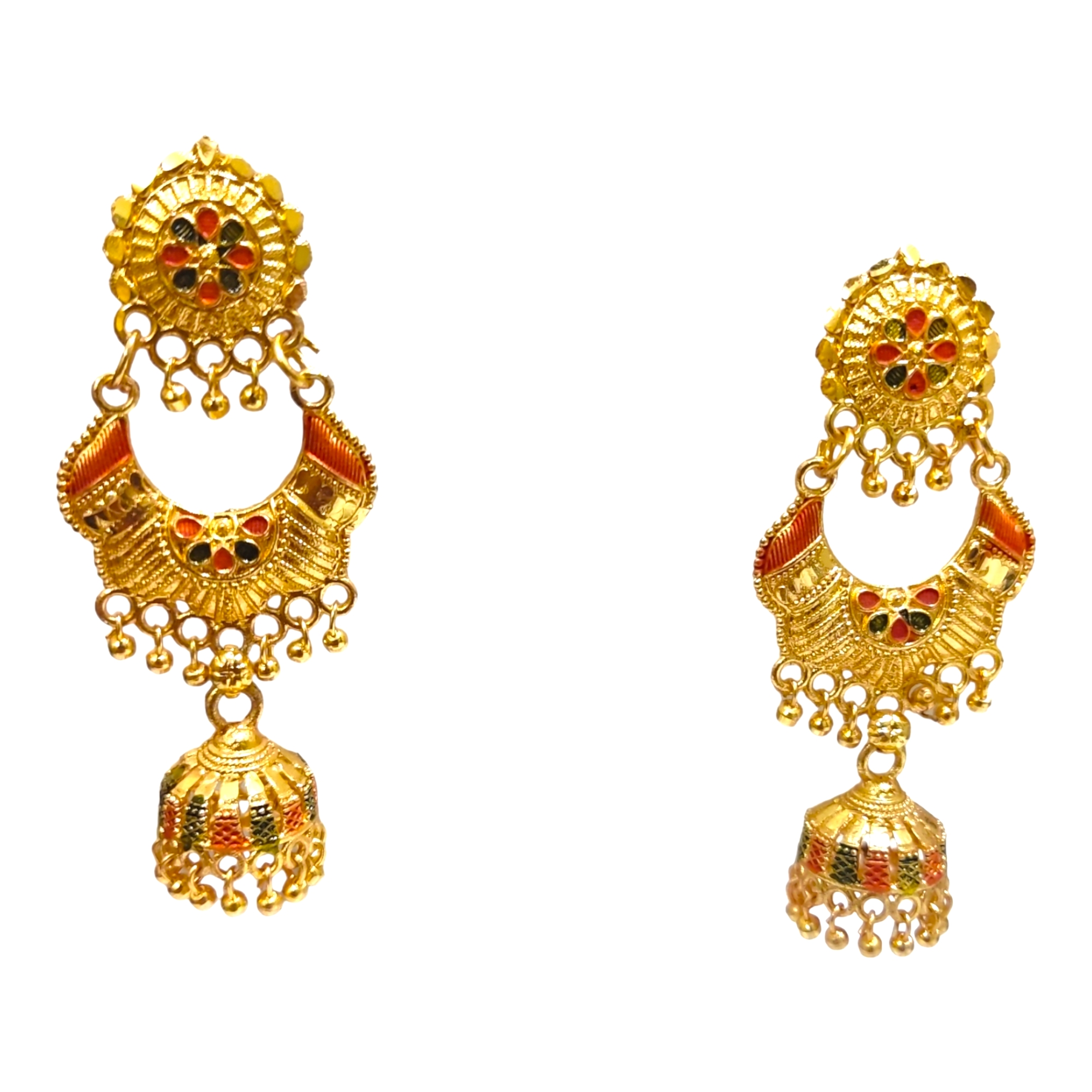 JRG Gold Plated Jhumka (4)